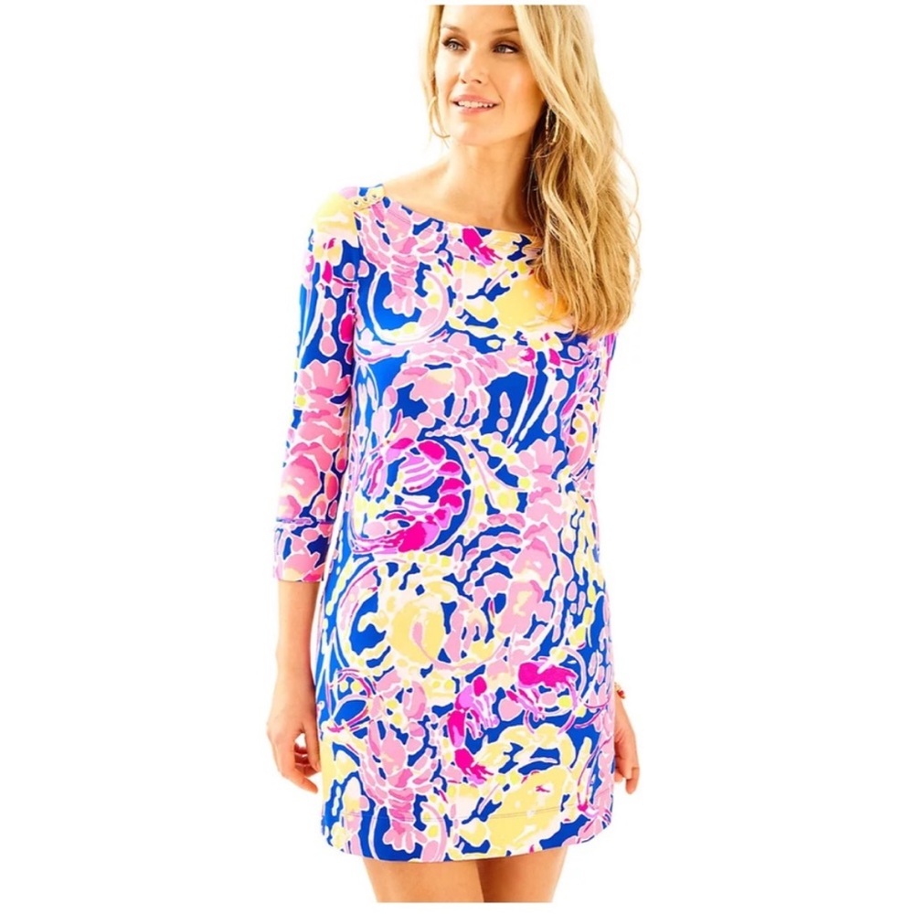 Lilly Pulitzer brilliant and bright Sophie UPF 50+ Dress